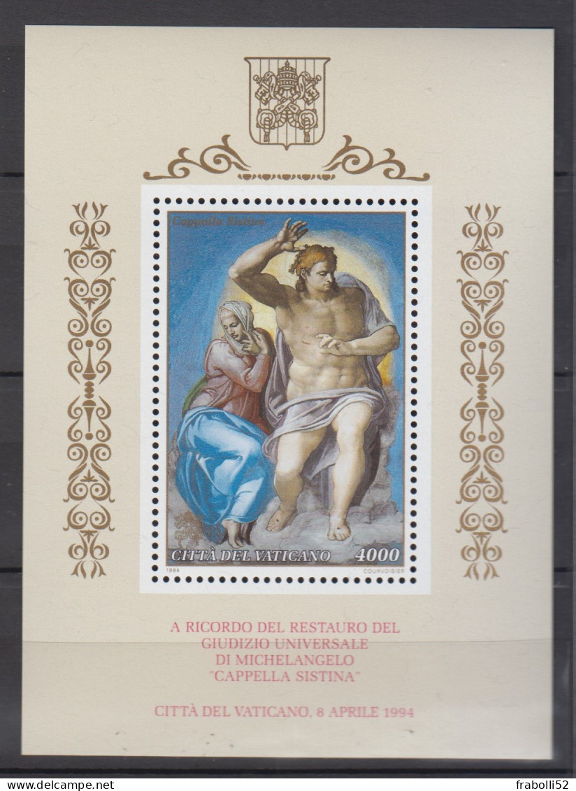Vaticano Nuovi:  1994 Annata Completa - Annate Complete