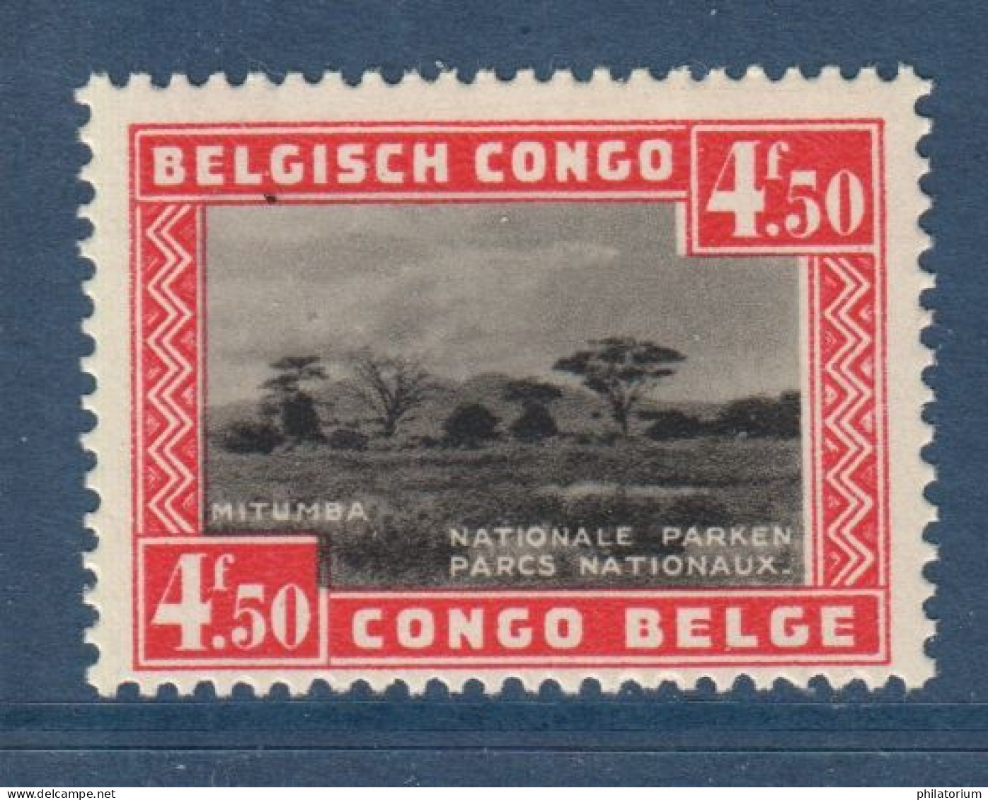 Congo Belge, **, Yv 196A, Mi 170, Mitumba, - Nuovi