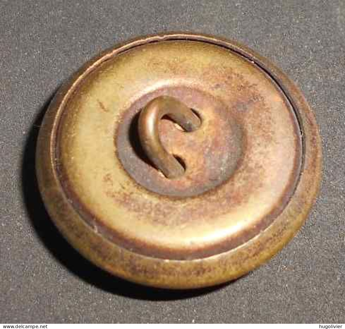 Ancien Bouton Armée Canada  Honi Soit Qui Mal Y Pense WW2 - Boutons