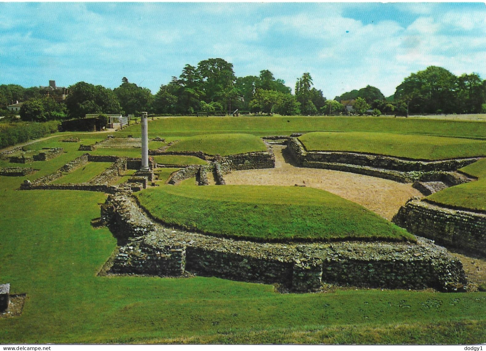 ROMAN THEATRE, VERULAMIUM, ST ALBANS, HERTFORDSHIRE, ENGLAND. UNUSED POSTCARD   Fw6 - Hertfordshire