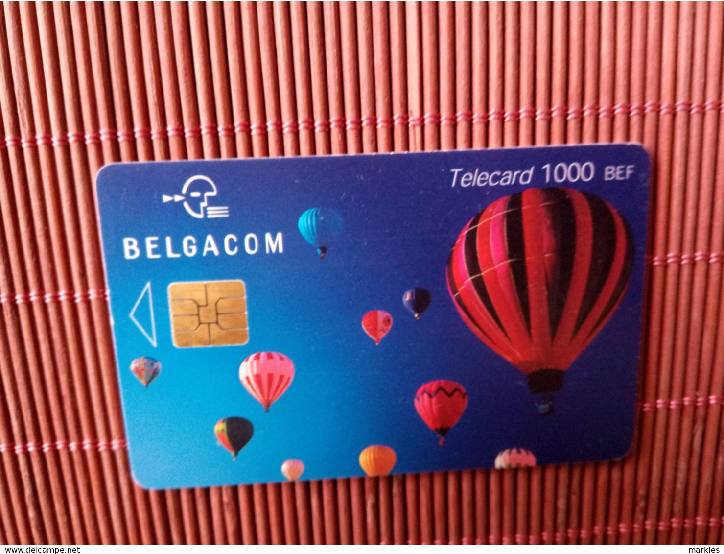 Phonecard Airballon OI 31.07/2003 Used Low Issue Rare - With Chip