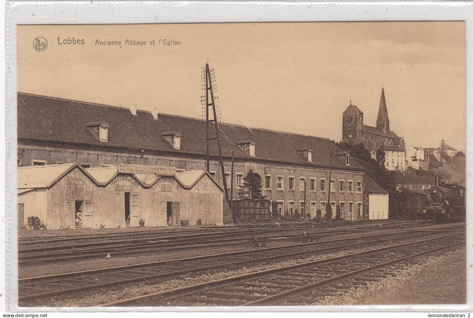 Lobbes. Ancienne Abbaye Et L'Eglise. * - Lobbes