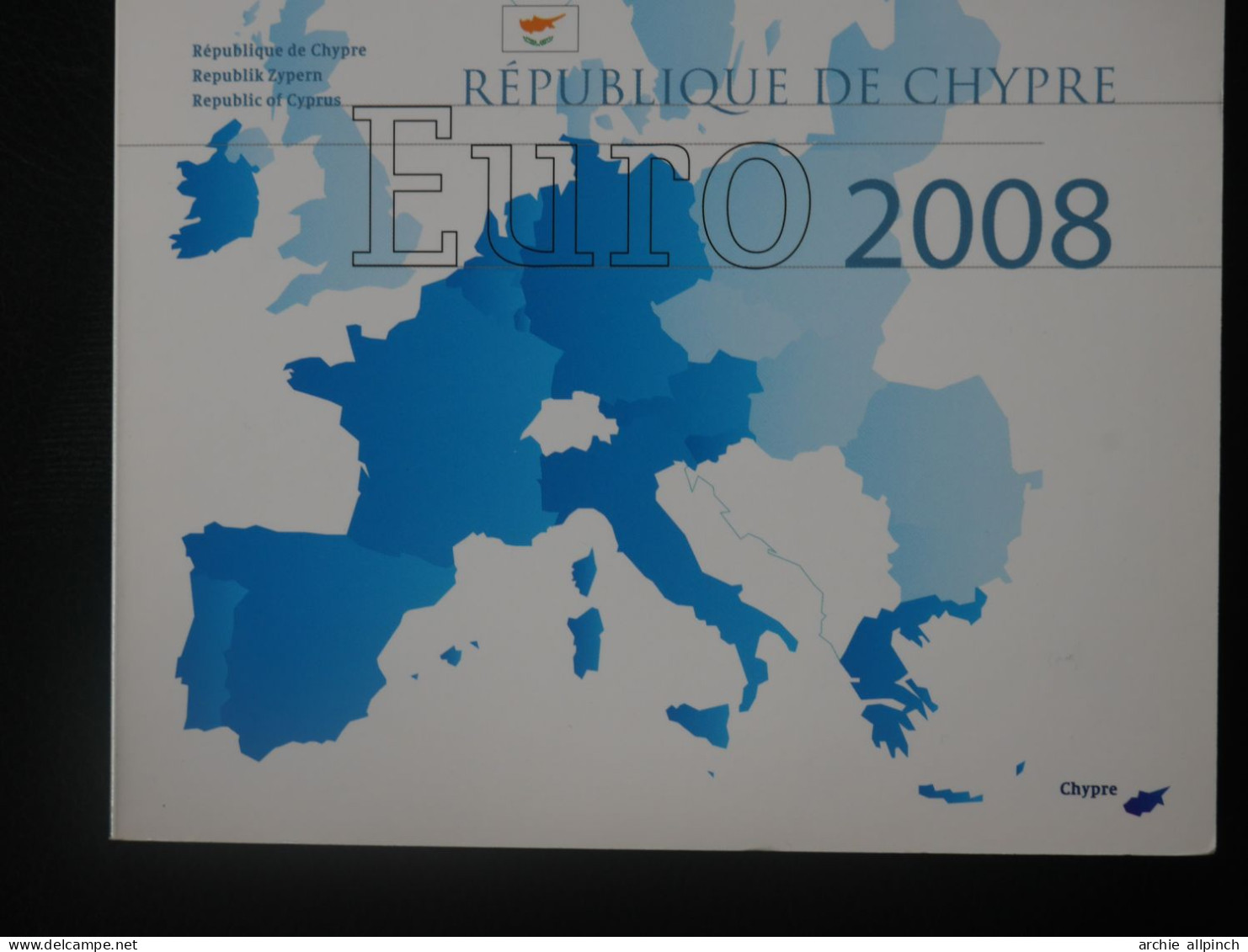 Euros Chypre 2008 Set De 8 Pièces - - Cyprus