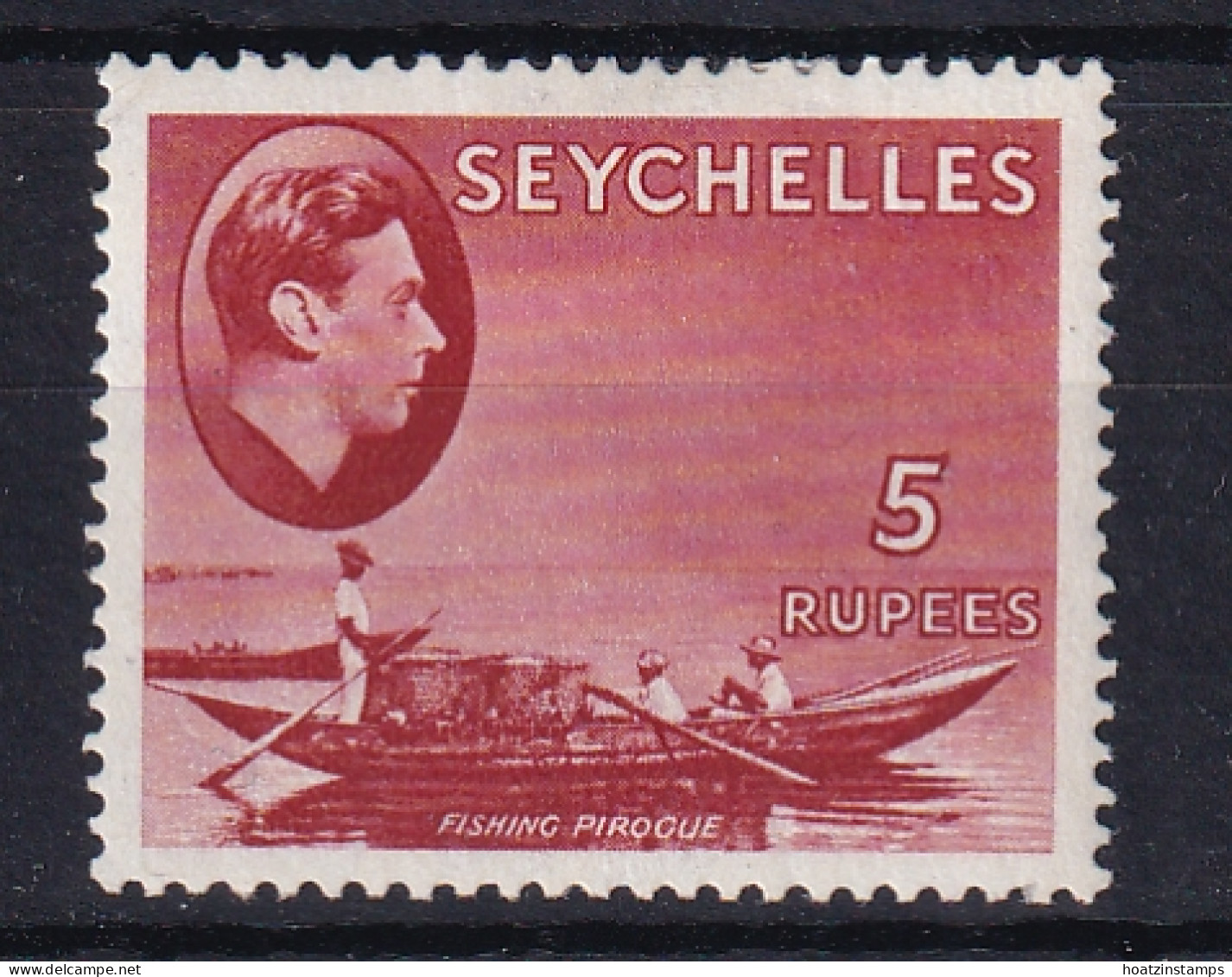 Seychelles: 1938/49   KGVI    SG149a     5R     [Ordinary]    MH - Seychellen (...-1976)