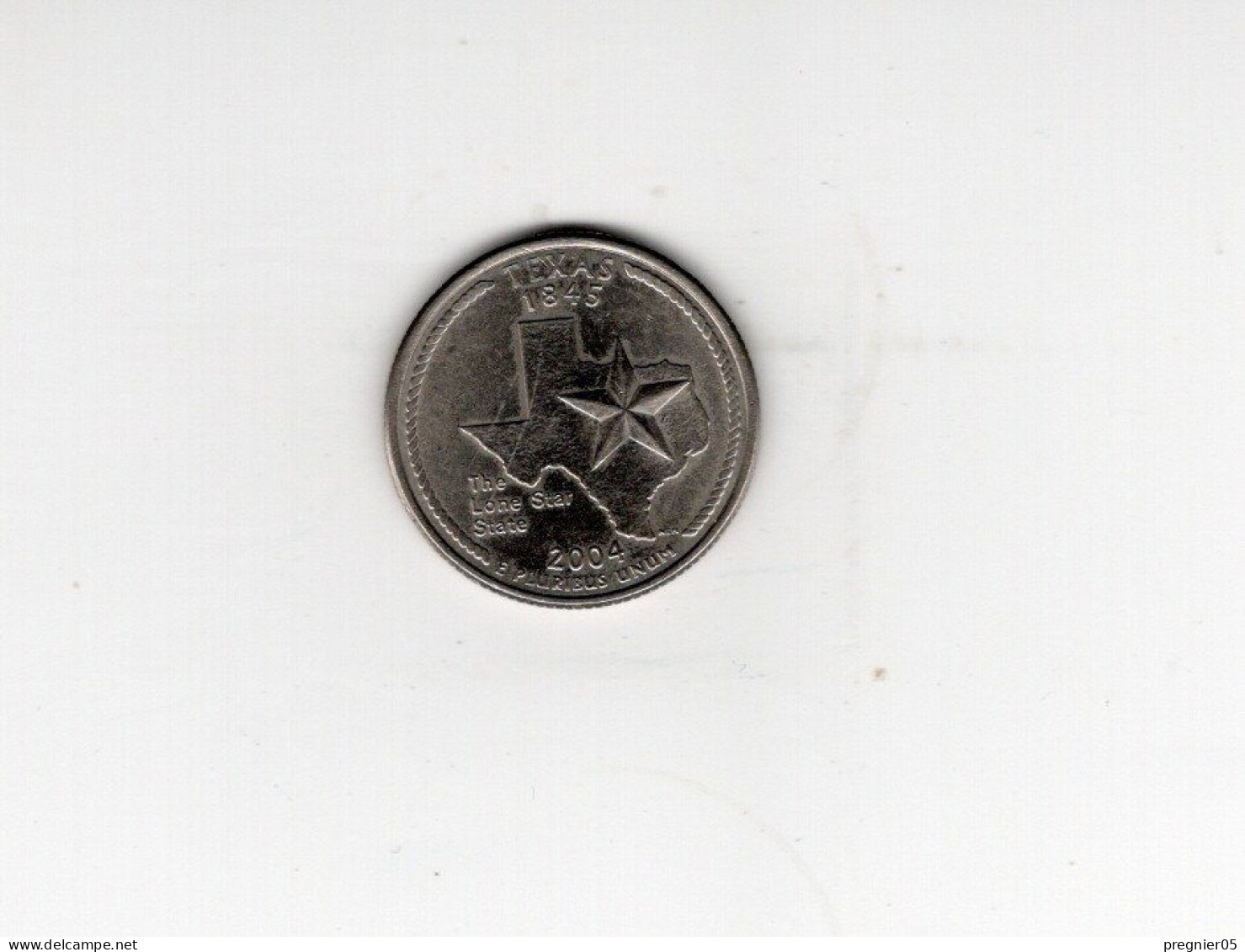 USA - Pièce 1/4 Dollar Quarter Texas 2004D SUP/XF  KM.357 - Sin Clasificación