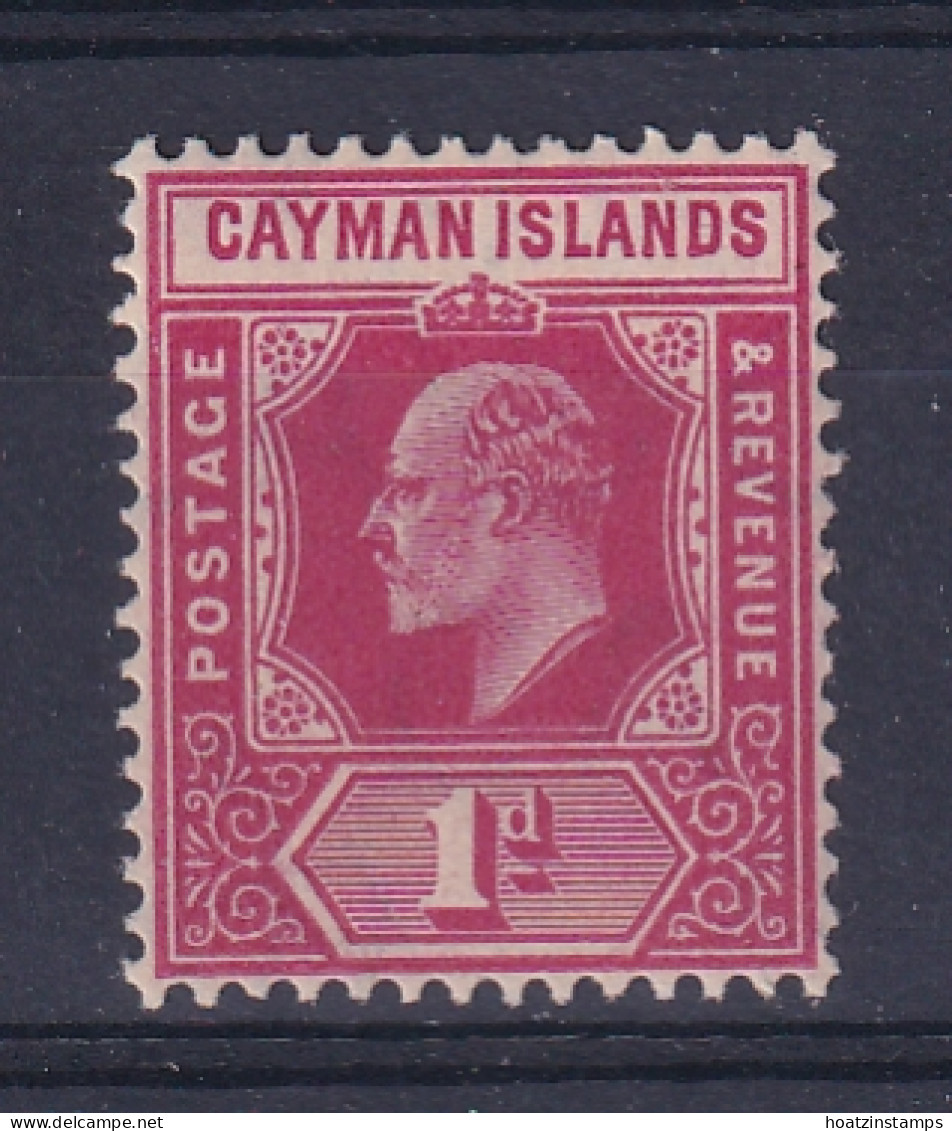 Cayman Islands: 1907/09   Edward   SG26   1d   MNH - Cayman Islands