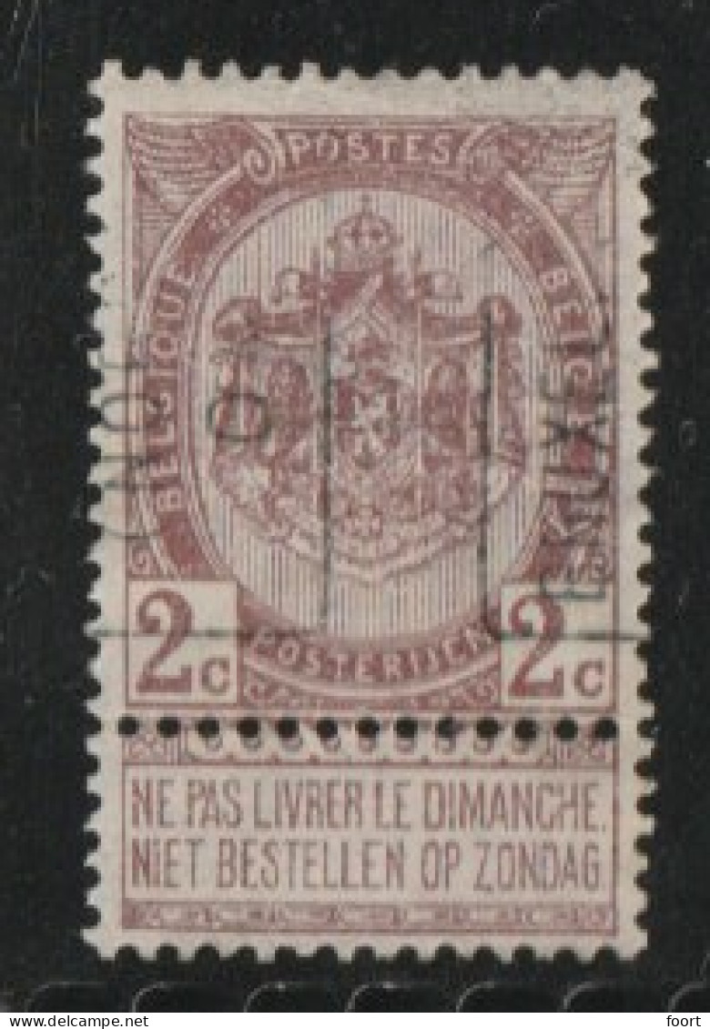 Brussel Chancelerie 1903  Nr. 531B - Roulettes 1900-09