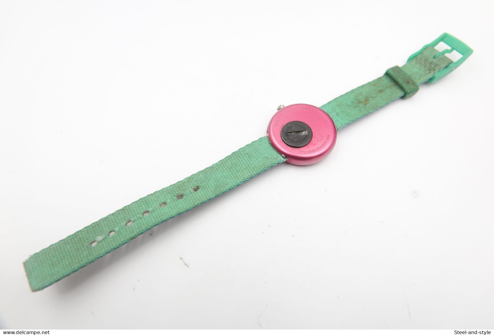 Watches : FLIKFLAK - Snail - Nr. : Xxx - Vintage 1995 Swatch - Working - Running - Flik Flak - Montres Modernes