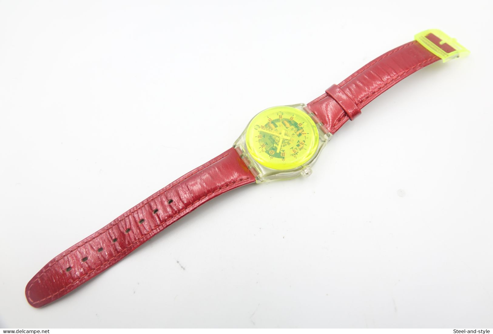 Watches : SWATCH - Musicall Refrain - Nr. : SLK108 - Original  - 1996 - Running - OK Condition - Moderne Uhren