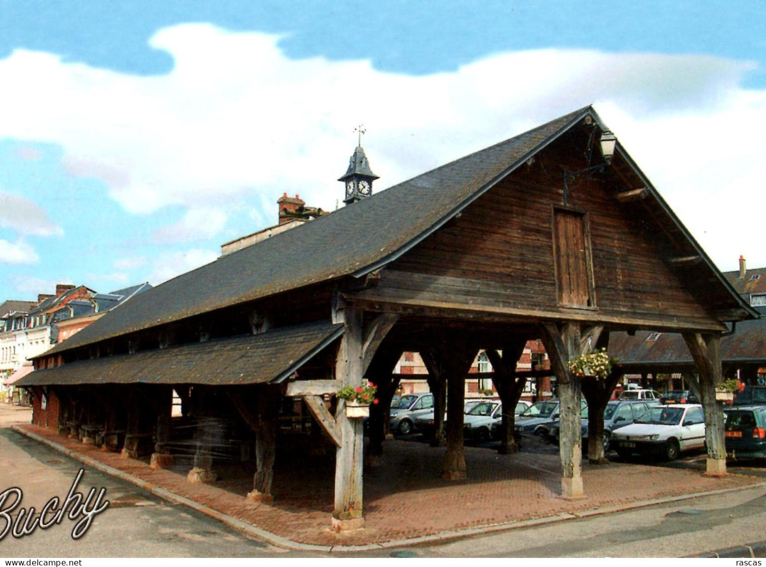 CPM - SEINE MARITIME - BUCHY - LES HALLES - Buchy