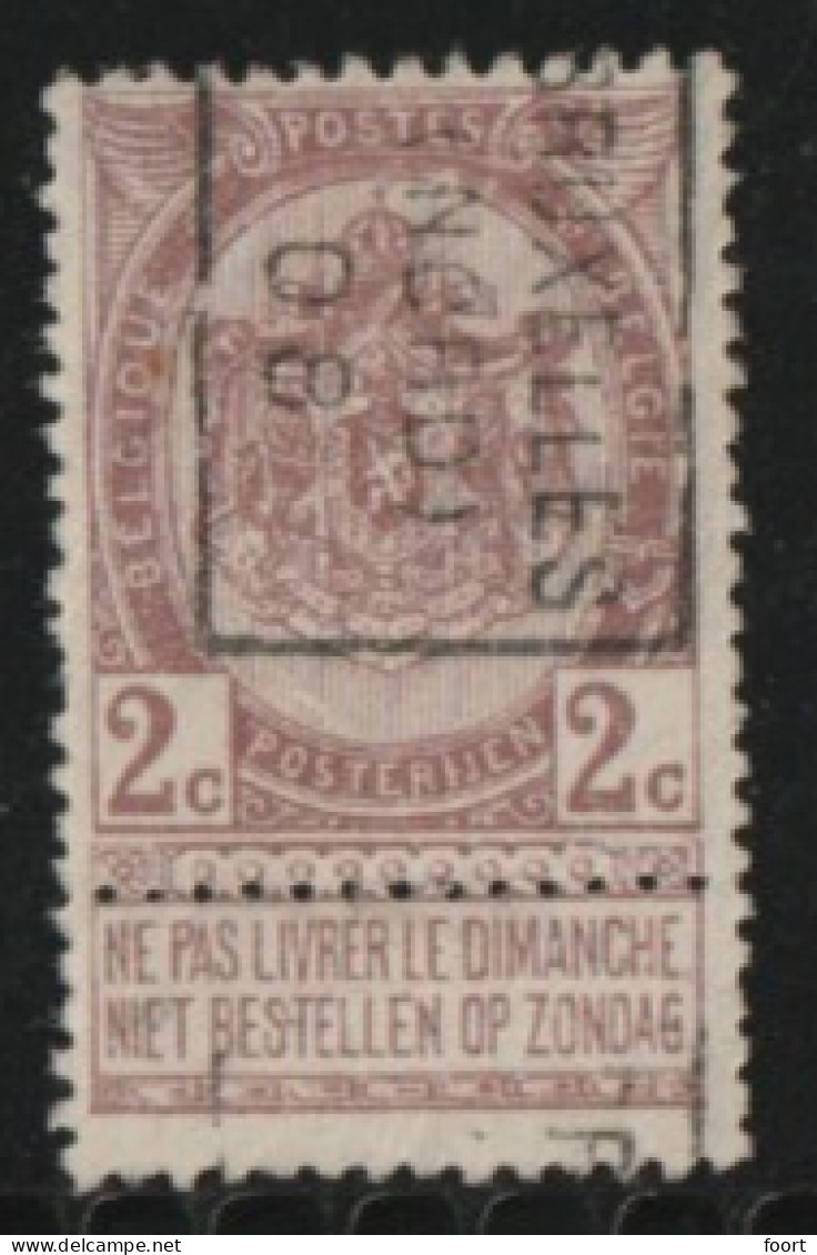 Brussel Nord 1908  Nr. 1073B - Roulettes 1900-09