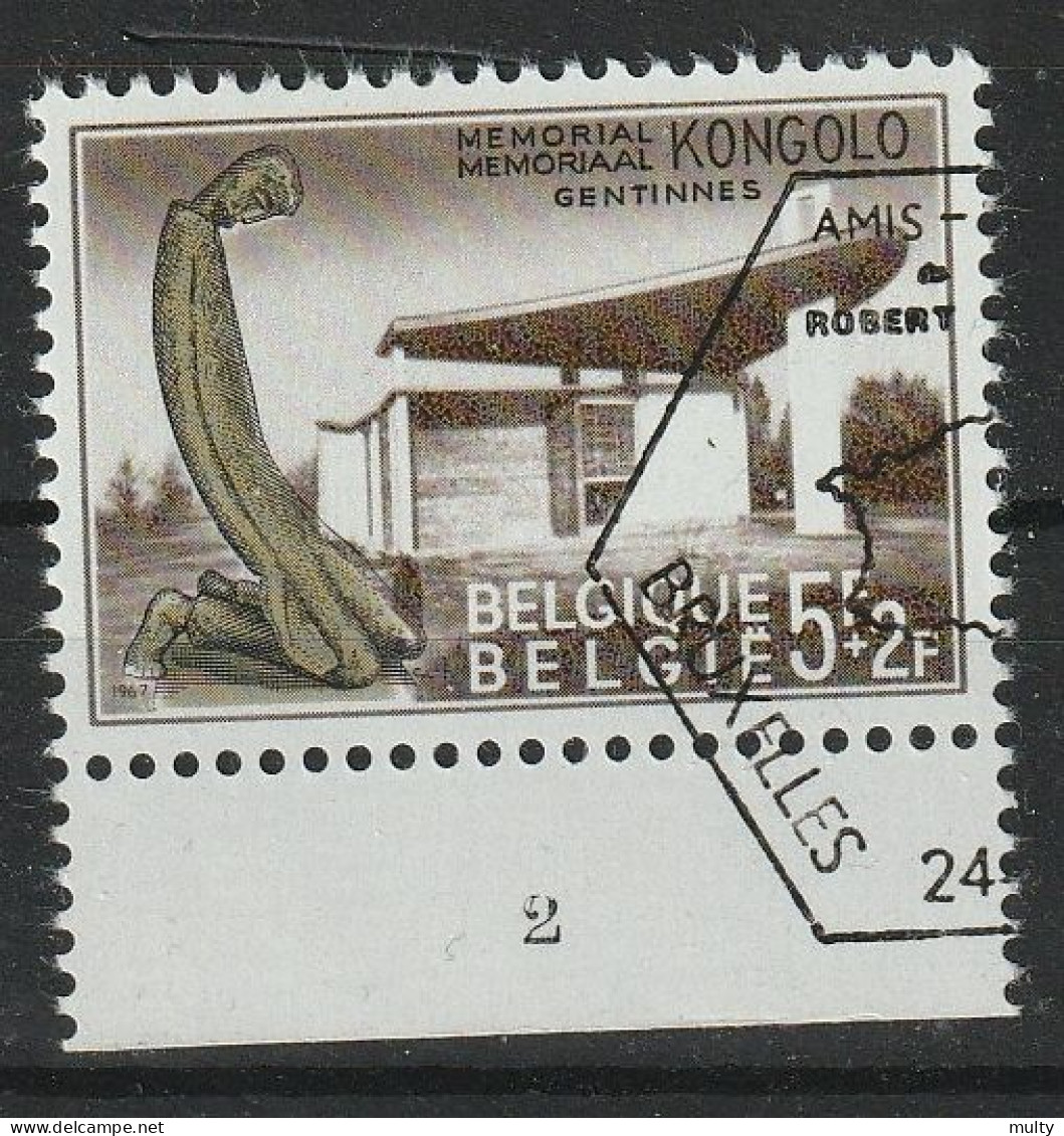 België OCB 1420 (0) Met Plaatnummer 2 - 1961-1970