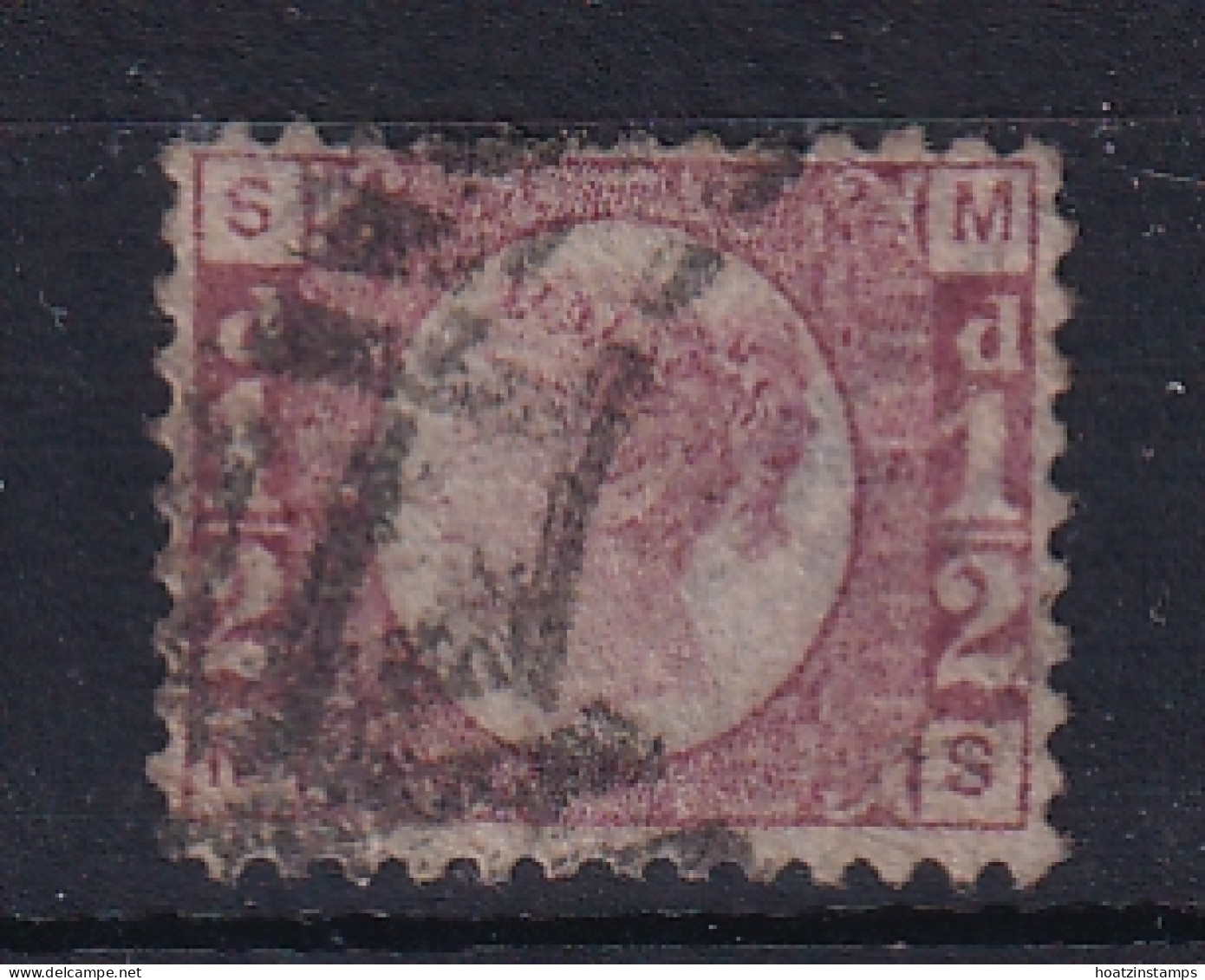 G.B.: 1870/79   QV   ½d    [Plate 3]   Used - Gebruikt