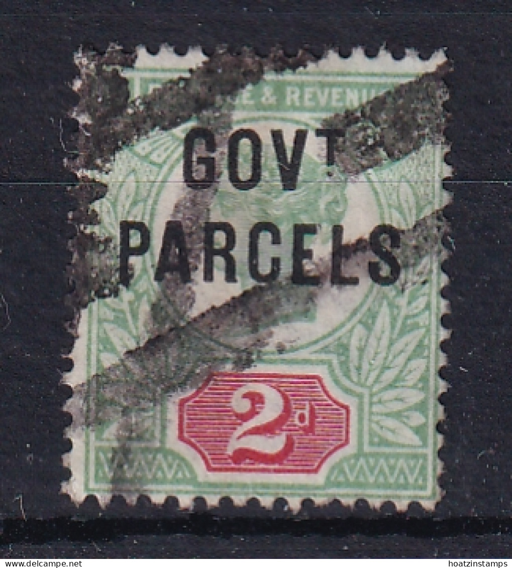 G.B.: 1891/1900   QV   'Govt Parcels' OVPT   SG O70   2d    Used - Oblitérés