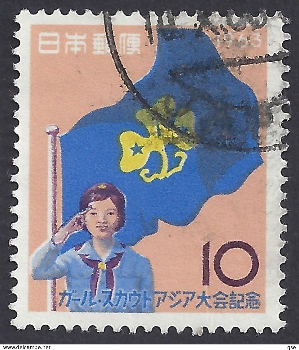 GIAPPONE 1963 - Yvert 752° - Scout | - Used Stamps