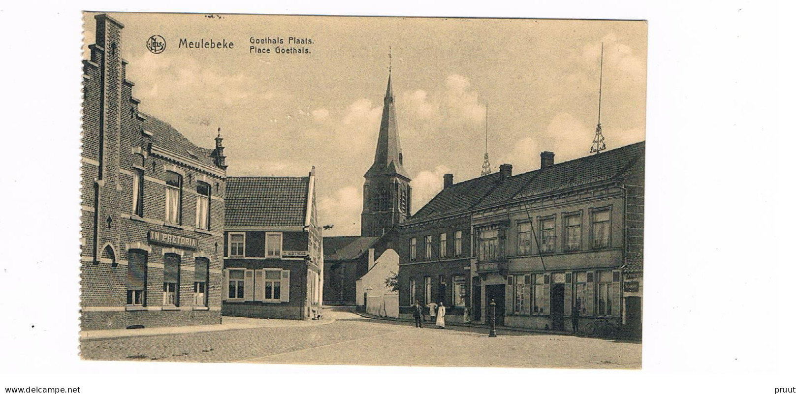 MEULEBEKE == PLACE GOETHALS FELDPOST - Meulebeke