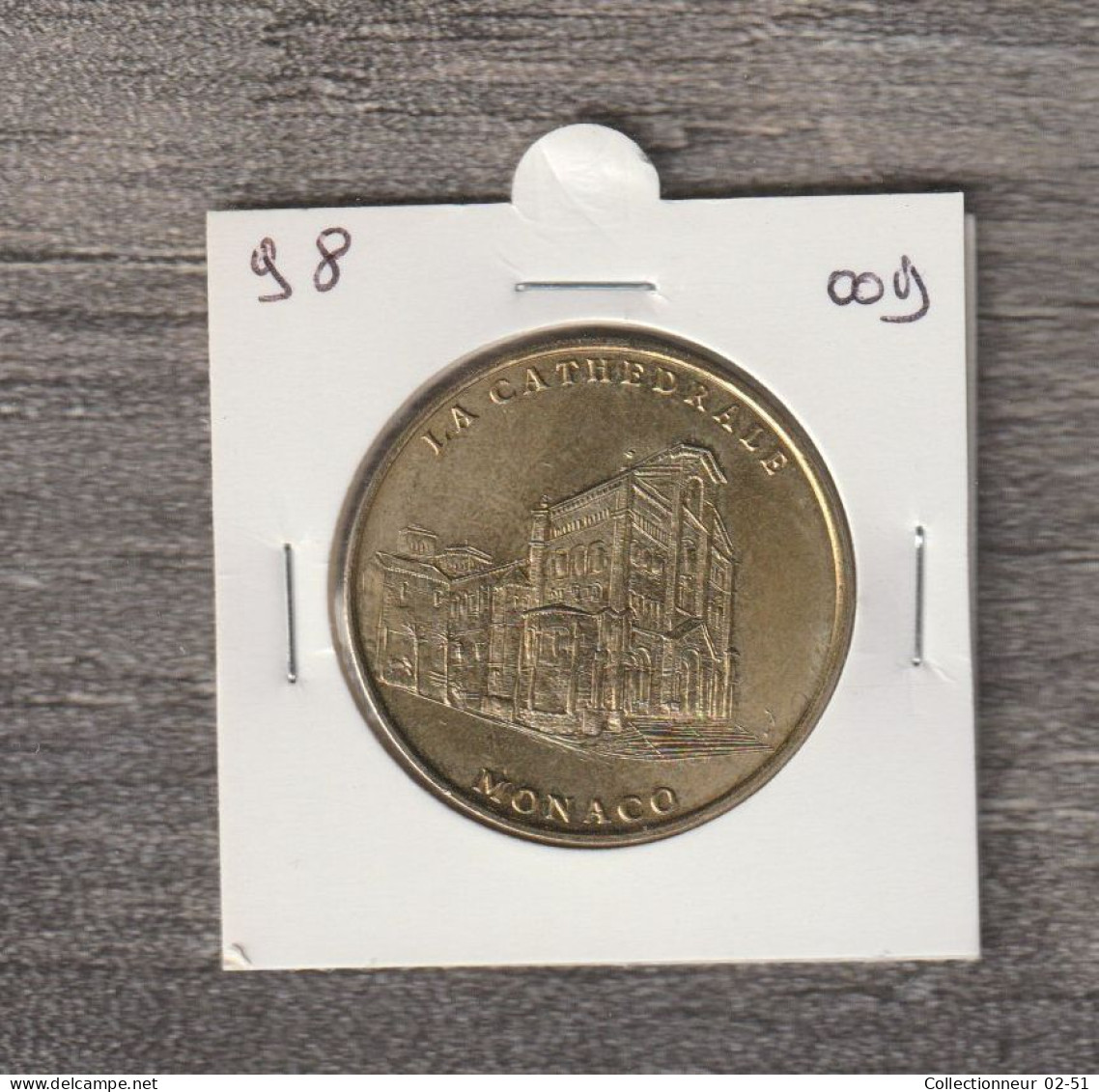 Monnaie De Paris : Cathédrale De Monaco - 2000 - 2000