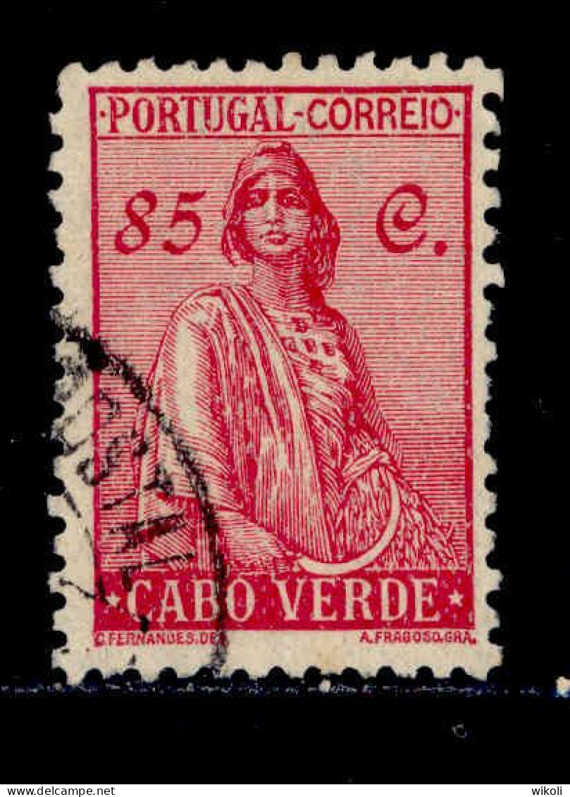 ! ! Cabo Verde - 1934 Ceres 85 C - Af. 211 - Used (ca 173) - Islas De Cabo Verde