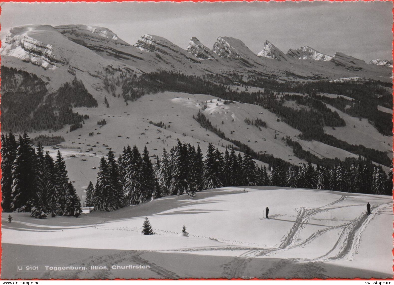 WILDHAUS Skigebiet Iltios Churfirsten Ski-Läufer - Wildhaus-Alt Sankt Johann