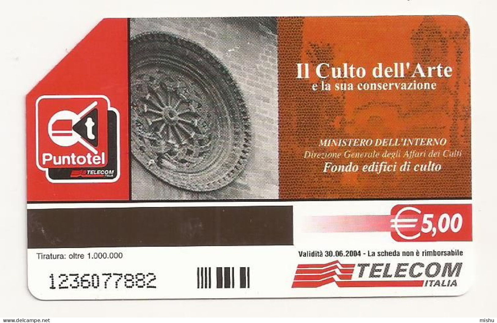 CT1 - Italy Phonecard - Telecom Italia  - 5 Euro - SS. Annunziata-Trapani - Sonstige & Ohne Zuordnung