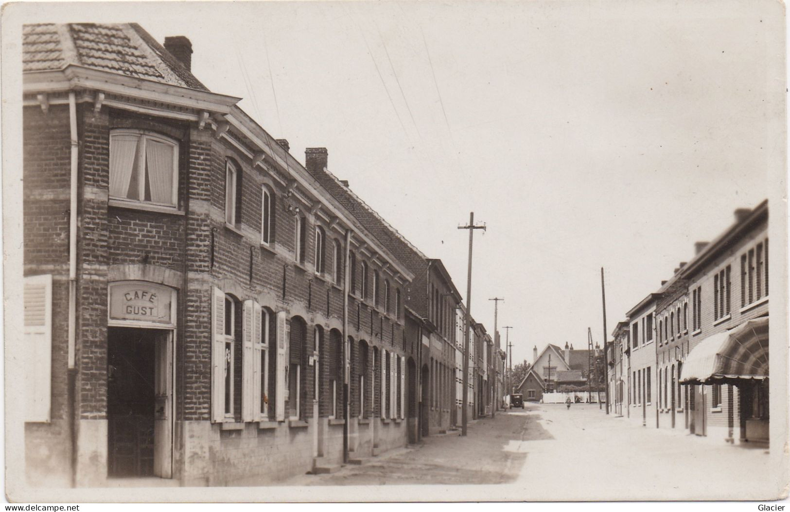 Balegem - Statiestraat - Foto Kaart - Oosterzele