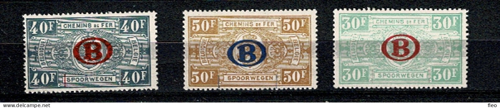 1923-31 TR233** TR234** TR235 RIJKSWAPEN - Mint