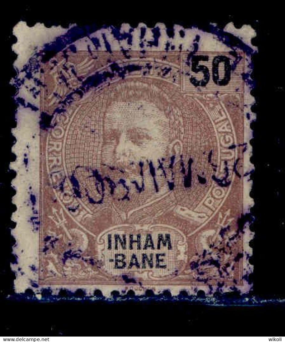 ! ! Inhambane - 1903 D. Carlos 50 R - Af. 21 - Used (ca 192) - Inhambane