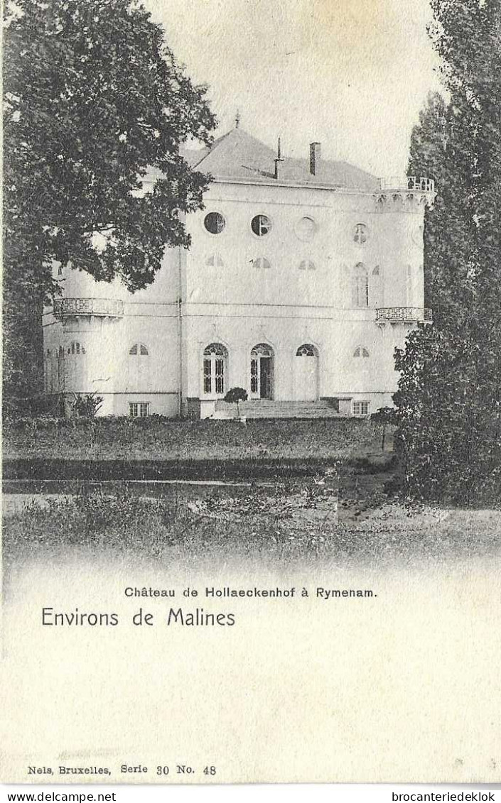 RIJMENAM: Château De Hollaeckenhof à Rymenam (environs De Malines) - Bonheiden