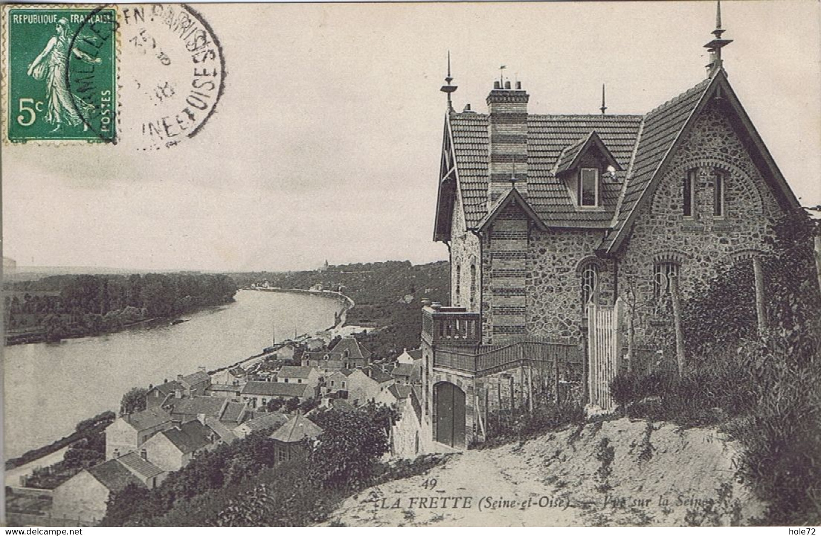 95 - La Frette-sur-Seine (Val D'Oise) - Vue Sur La Seine - La Frette-sur-Seine