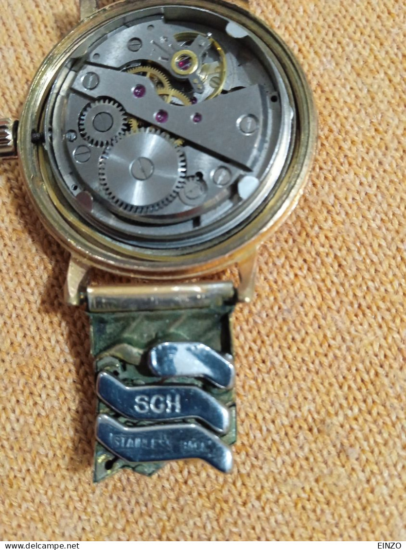 VINTAGE MONTRE LIP DAUPHINE Mécanique Plaqué Or - Antike Uhren