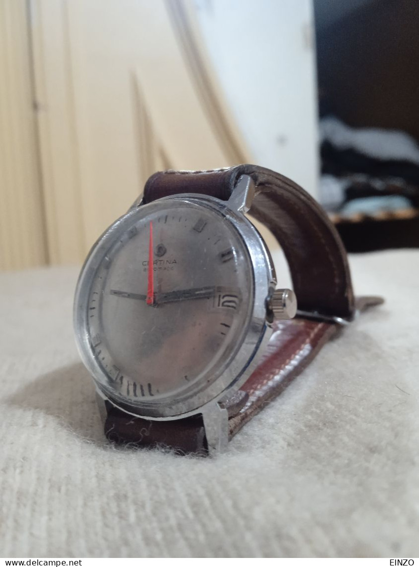 VINTAGE MONTRE CERTINA AUTOMATIQUE Plaqué Or - Antike Uhren