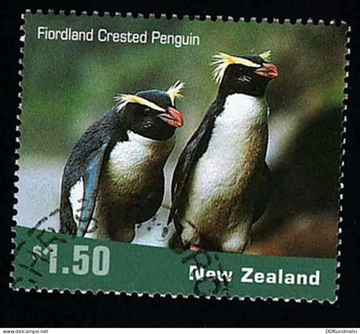 2001 Penguins Michel NZ 1953 Stamp Number NZ 1748 Yvert Et Tellier NZ 1881 Stanley Gibbons NZ 2456 - Gebraucht