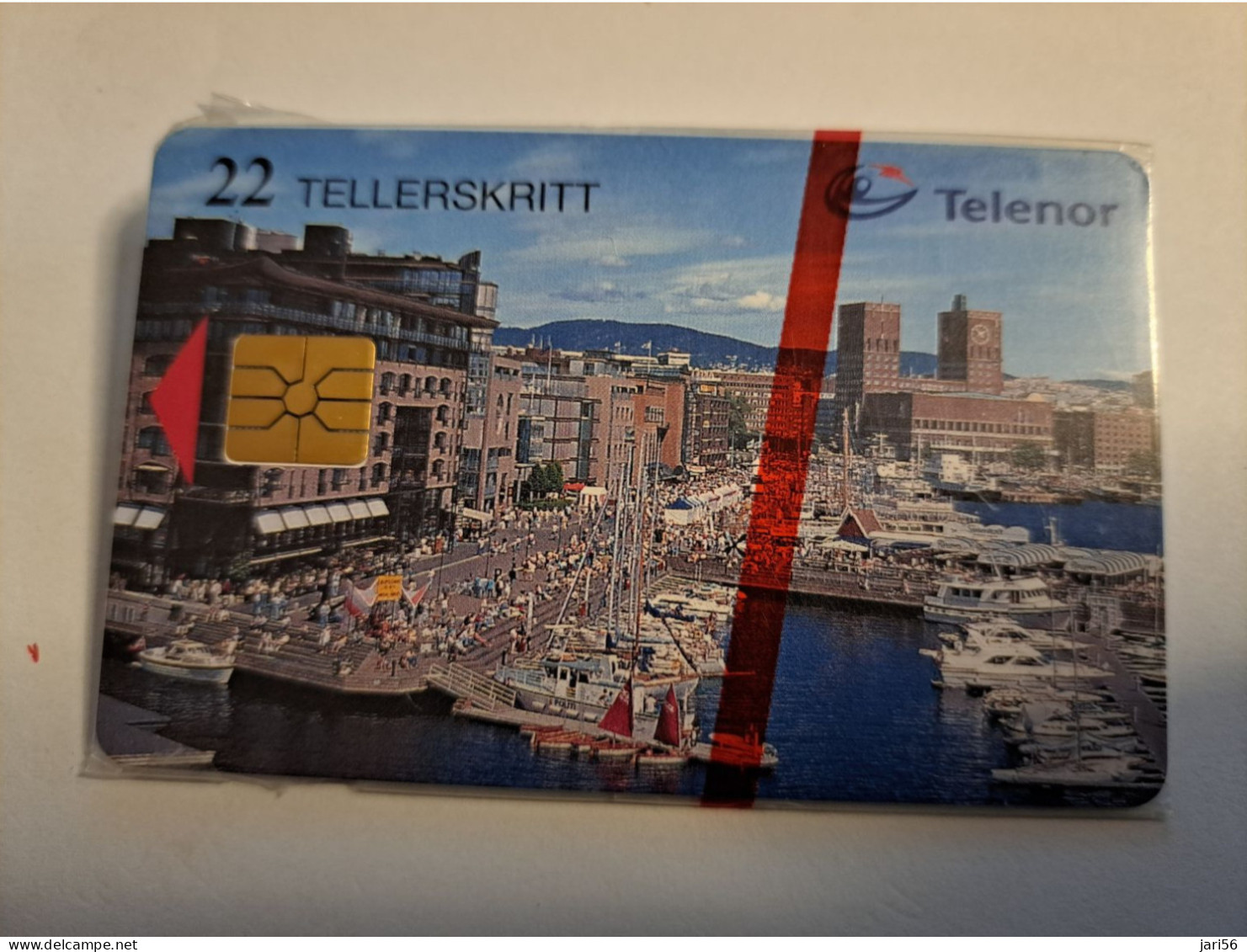 NORWAY NOORWEGEN TELENOR 22 TELLERSKRITT  N-55  MINT IN WRAPPER **16060 ** - Norwegen