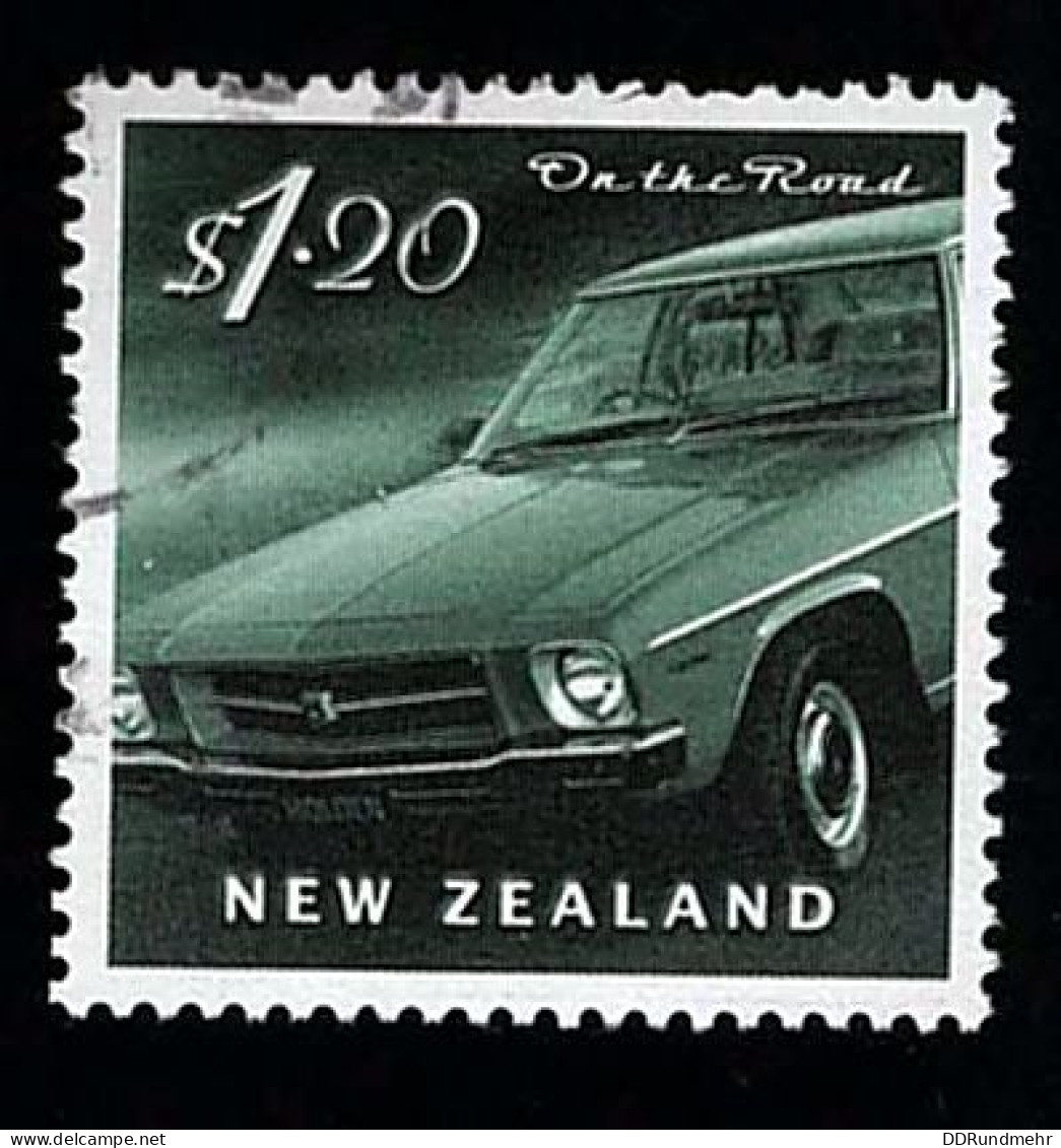 2000 Motor Cars Michel NZ 1839 Stamp Number NZ 1654 Yvert Et Tellier NZ 1767 Stanley Gibbons NZ 2332 - Used Stamps