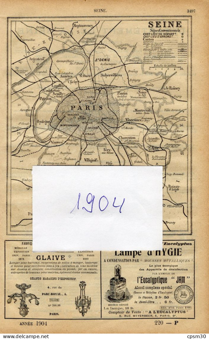 ANNUAIRE - 94 - Val-de-Marne KREMLIN-BICETRE Années 1904+1907+1913+1929+1938+1947+1954+1972 édition Didot-Bottin - Kremlin Bicetre