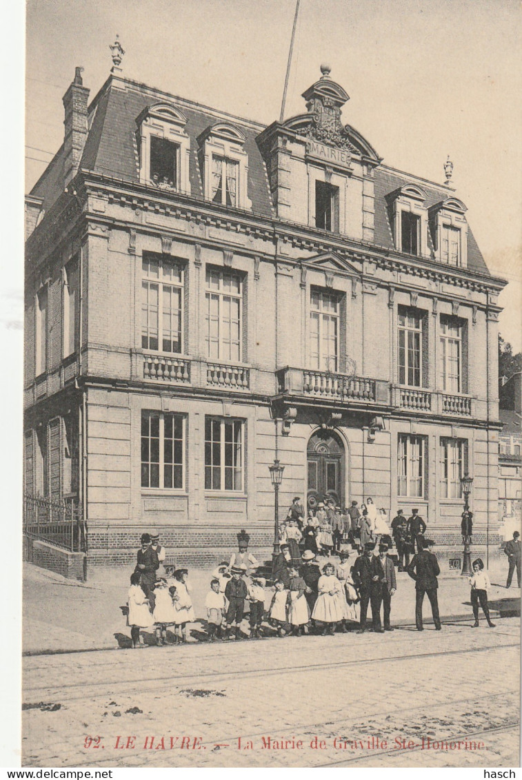 4923 57 Le Havre, La Mairie De Graville Sainte Hohorine.   - Graville