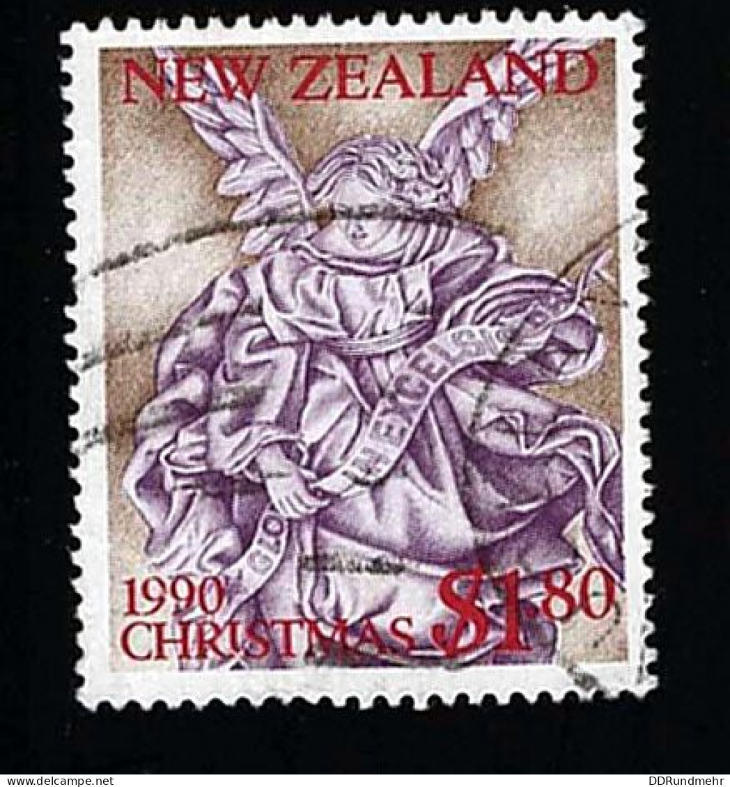 1990 Angel  Michel NZ 1142 Stamp Number NZ 1006 Yvert Et Tellier NZ 1086 Stanley Gibbons NZ 1571 - Gebraucht