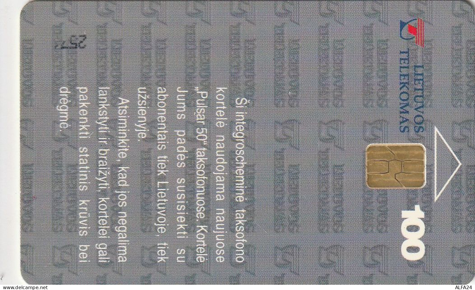 PHONE CARD LITUANIA  (H8.8 - Lithuania