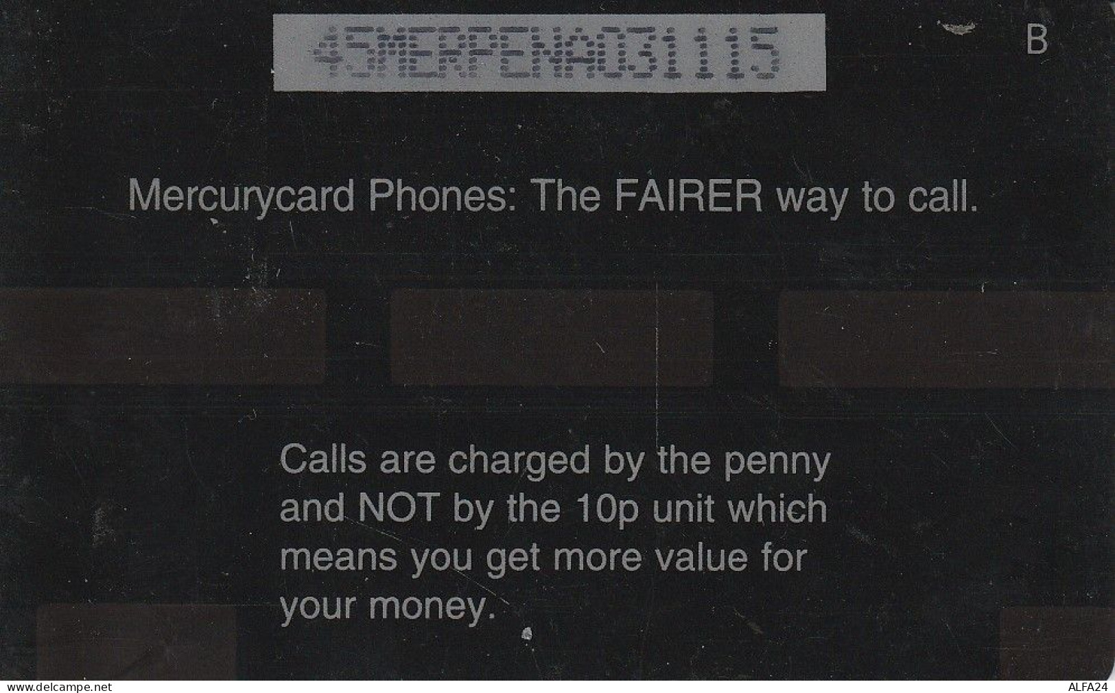 PHONE CARD UK MERCURY (H40.4 - Mercury Communications & Paytelco