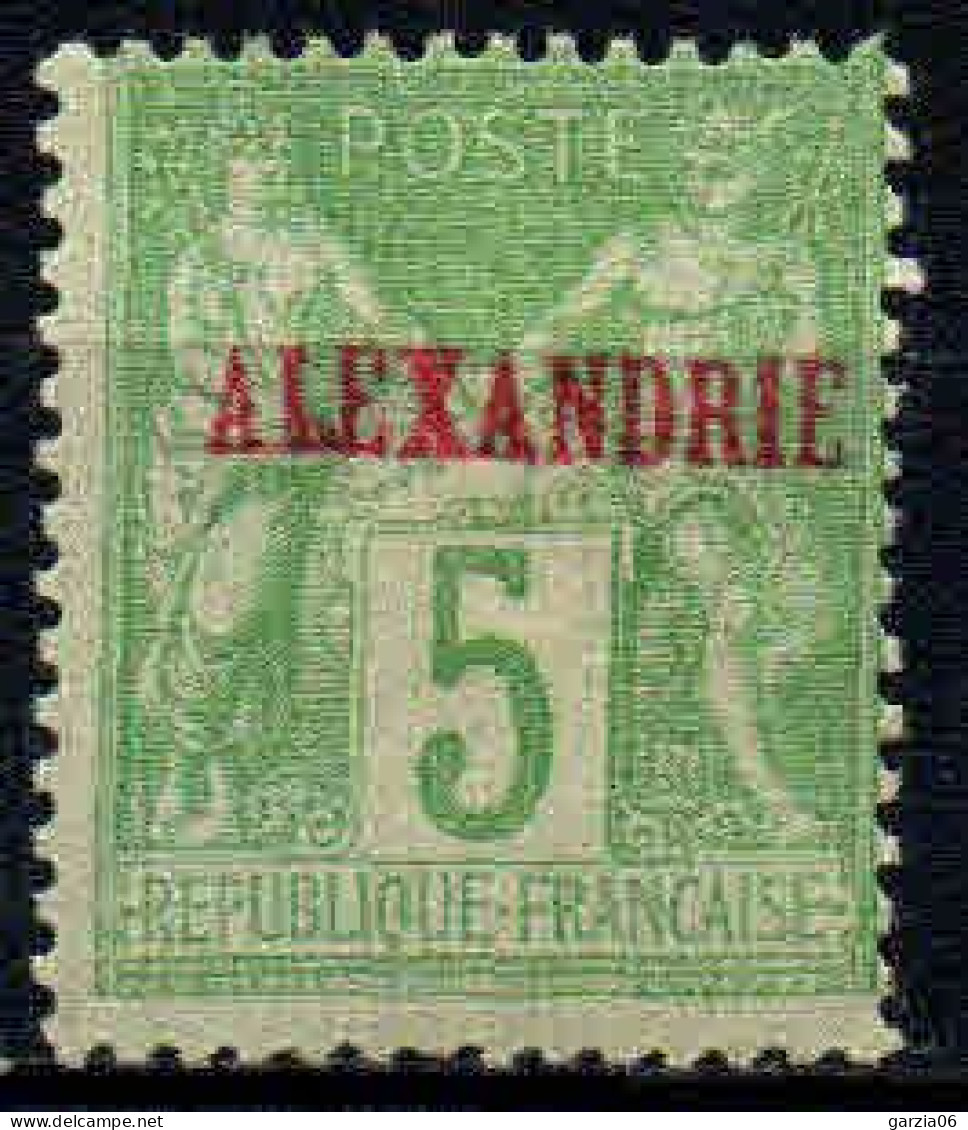 Alexandrie  - 1899 - Type Sage - N° 5 - Neufs * - MLH - Nuovi