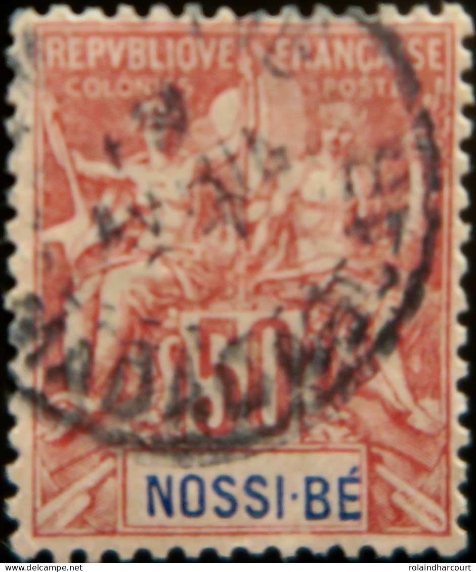 LP3972/362 - 1894 - COLONIES FRANÇAISES - NOSSI-BE - N°37 Avec Cachet à Date - Oblitérés