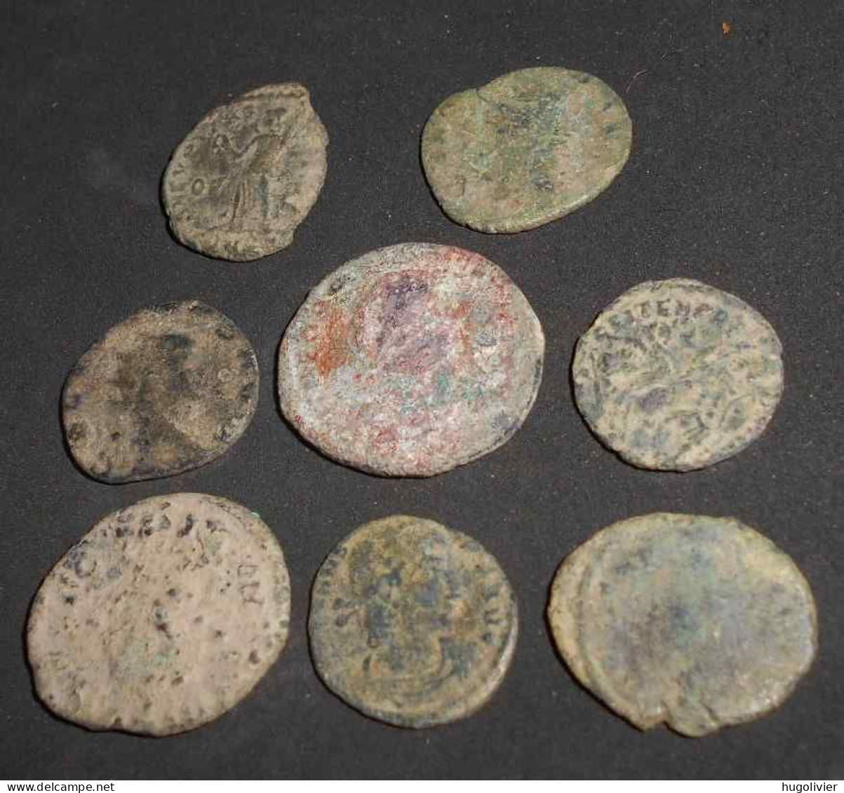 Lot 8 Monnaies Anciennes à Nettoyer Et Identifier (romaines?) Total 20,1 Gr - Sonstige & Ohne Zuordnung