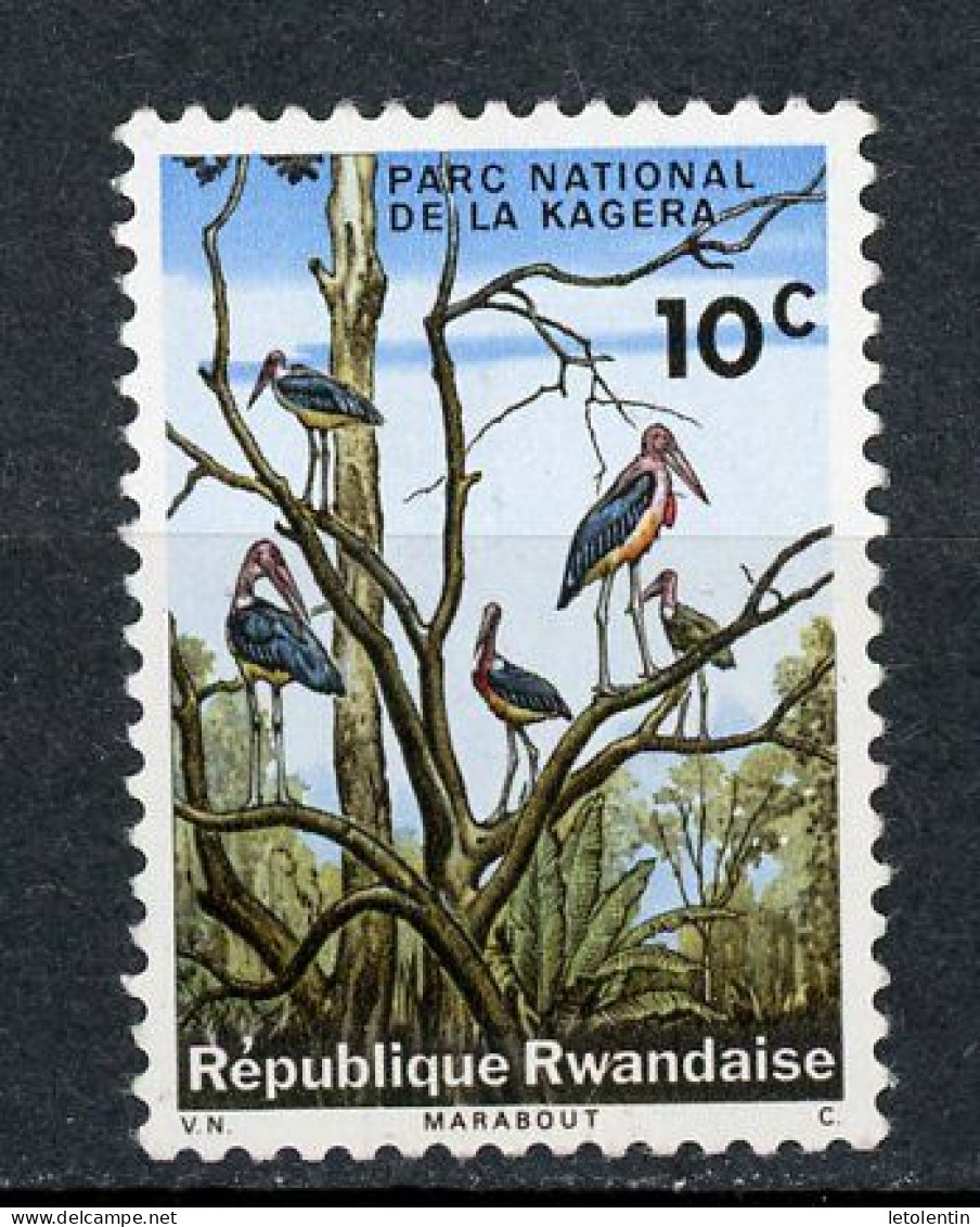 RWANDA : PARC DE KAGERA -  N° Yvert 98 ** - Unused Stamps