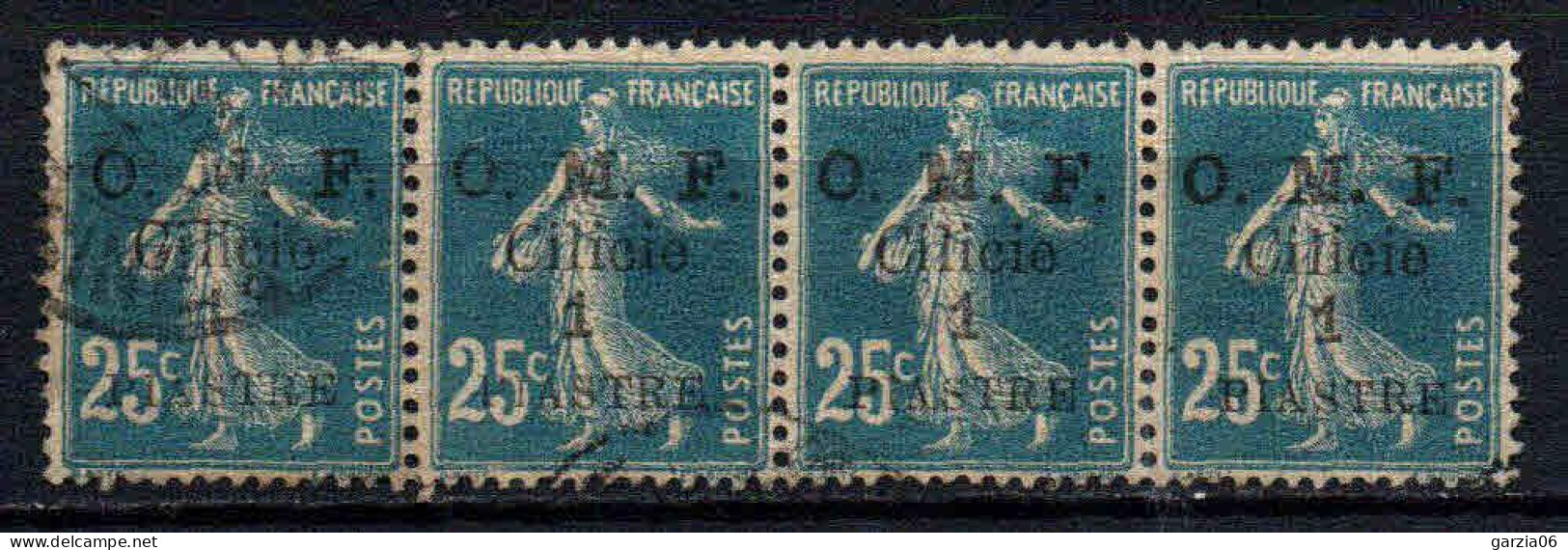 Cilicie  - 1920 - N°  92 Bande De 4  - Oblit - Used - Usados