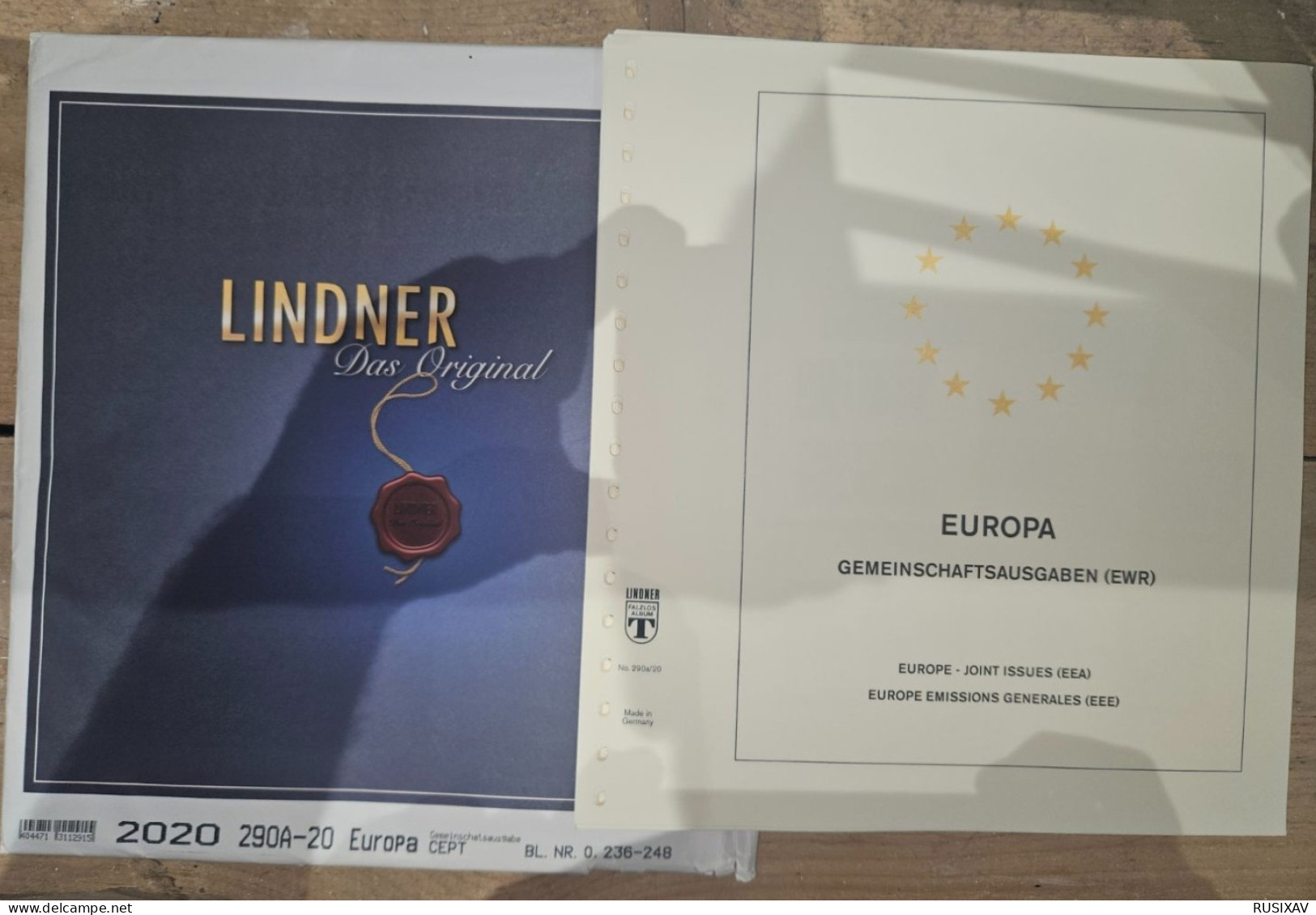 Europe Europa CEPT Millésime 2020 Complet Timbre Neuf , Feuille LINDNER Comprise Europa CEPT  BL. NR . 0. 236-248 - 2020