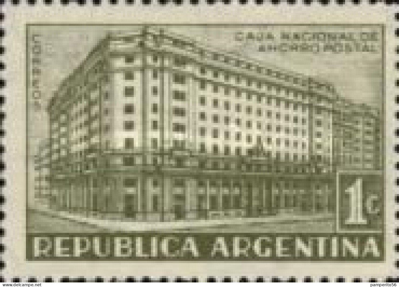 ARGENTINA - AÑO 1942 - Caja Nacional De Ahorro Postal - Usadas - Oblitérés