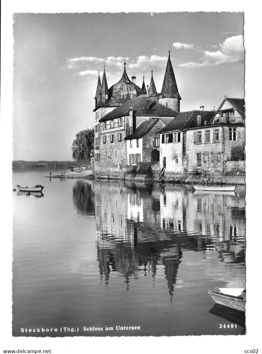 Schloss Steckborn Am Untersee 1959 - Steckborn