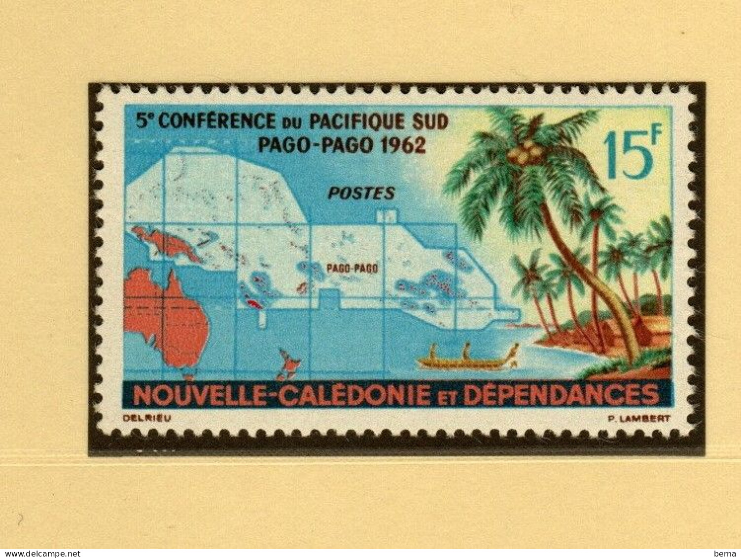 NOUVELLE CALEDONIE N°291/306 --  ANNEES 1959-1962  LUXE NEUF SANS CHARNIERE - Années Complètes