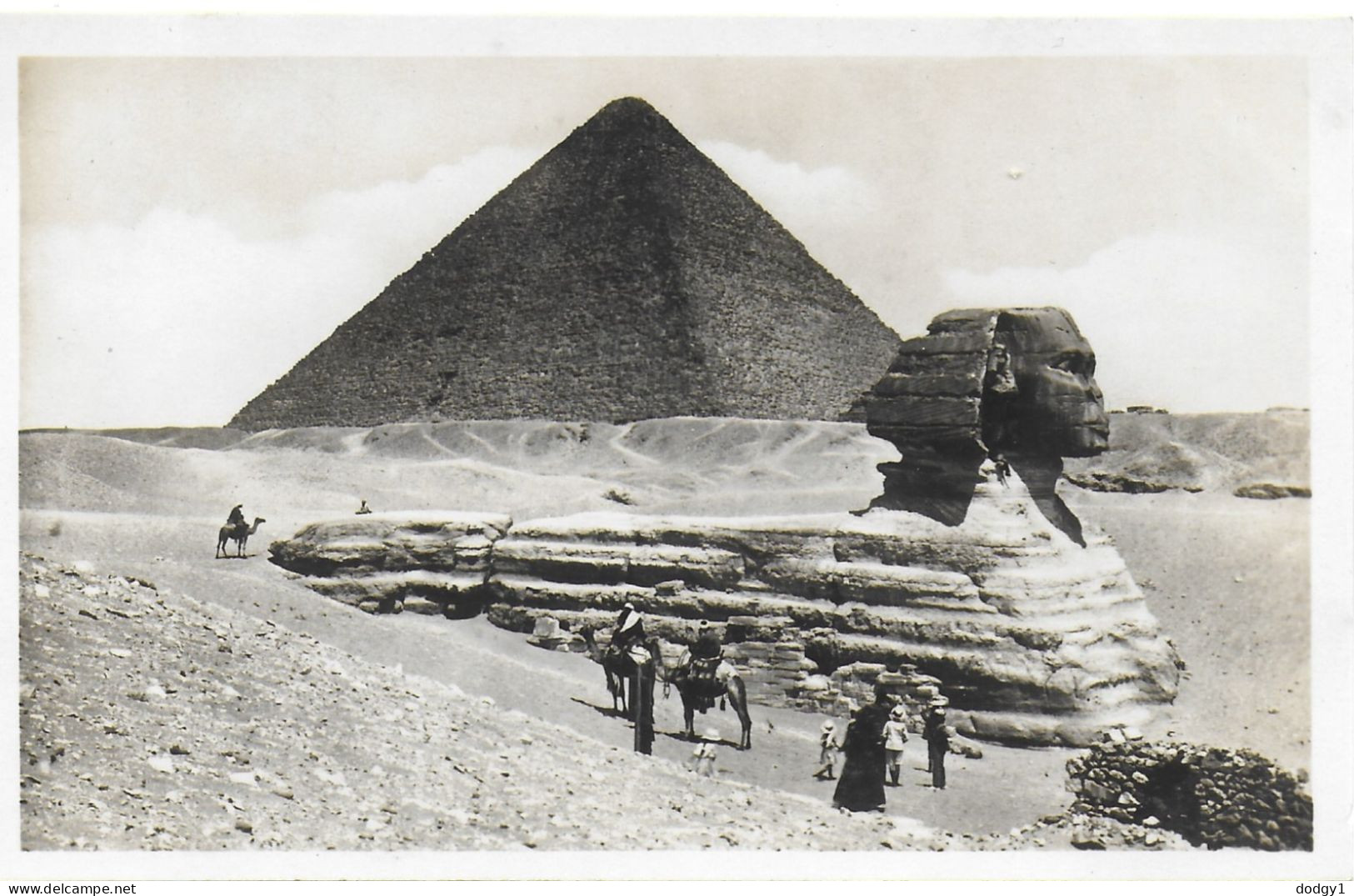 THE SPHINX, EGYPT. UNUSED POSTCARD   Hold 8 - Sphinx