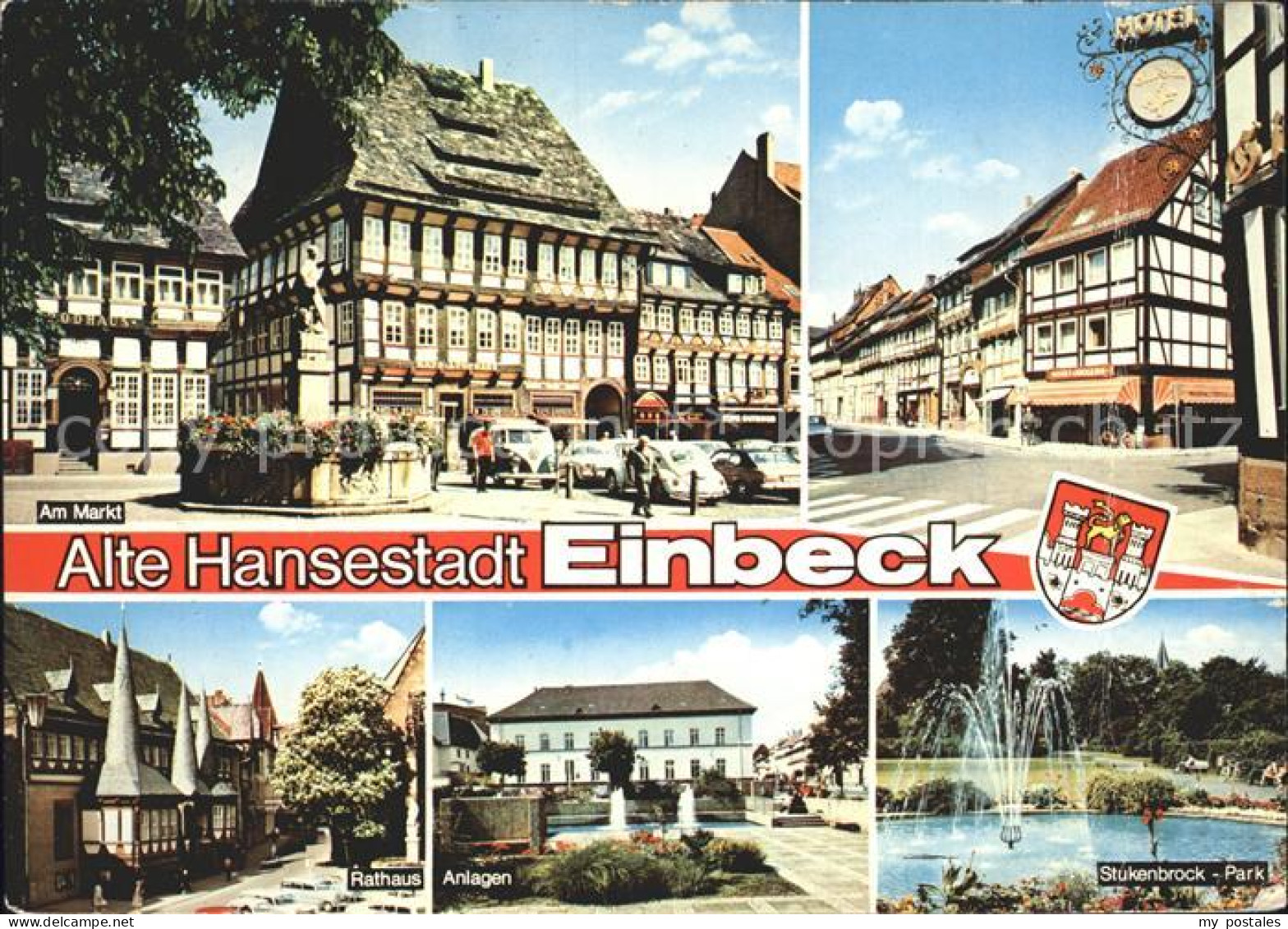 42127235 Einbeck Niedersachsen Am Markt Rathaus Anlagen Stckenbrock Park  Einbec - Einbeck